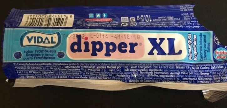 Dipper XL Tongue Painter Rasberry