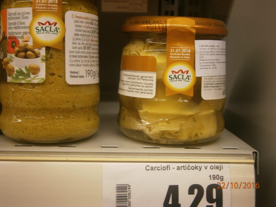 Predaj potravin po uplynutí dátumu minimálnej trvanlivosti a dátumu spotreby.