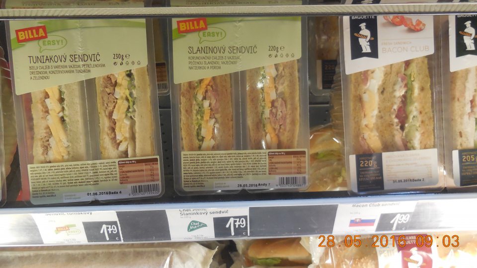 Predávaný výrobok neoznačený informáciou pre spotrebiteľa o blížiacom sa ukončení doby spotreby.