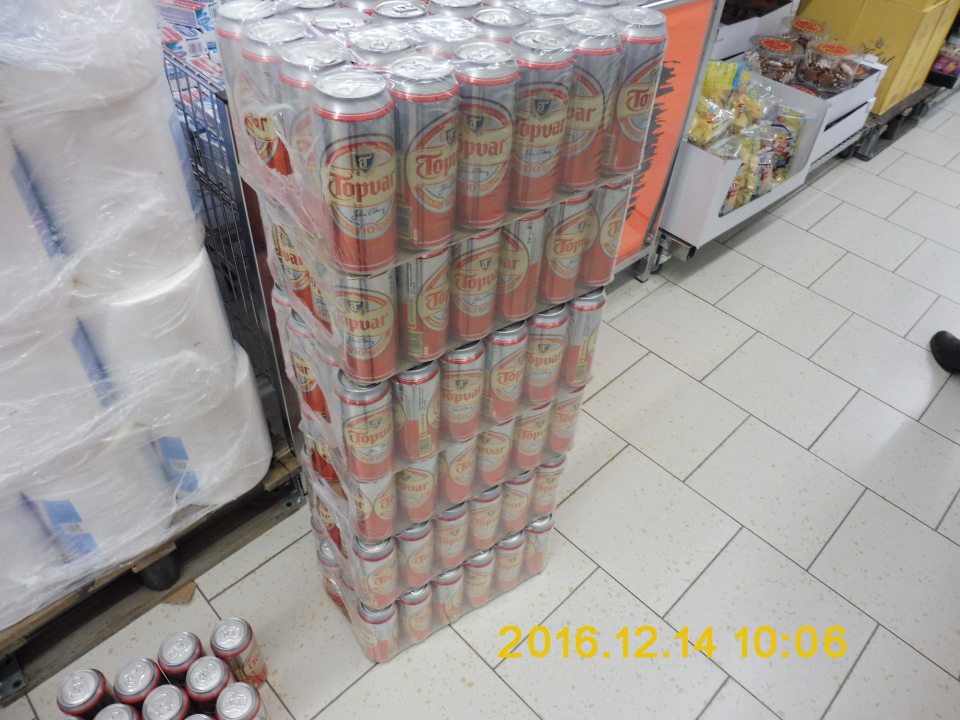 Predaj piva po uplynutí dátumu minimálnej trvanlivosti.