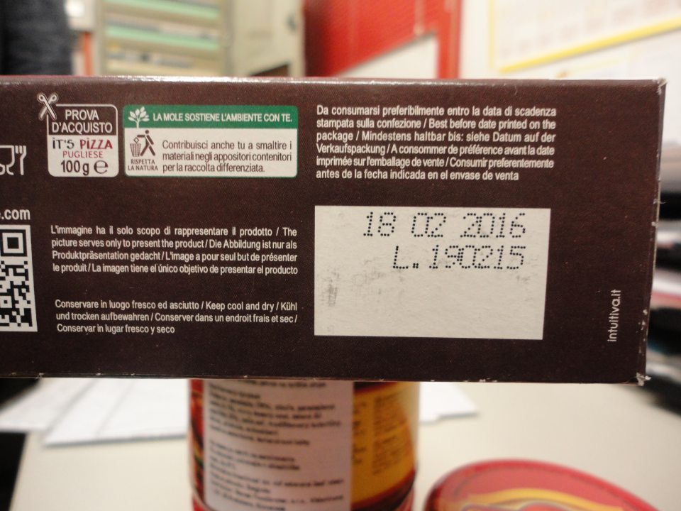 Predaj tovaru po dátume minimálnej trvanlivosti