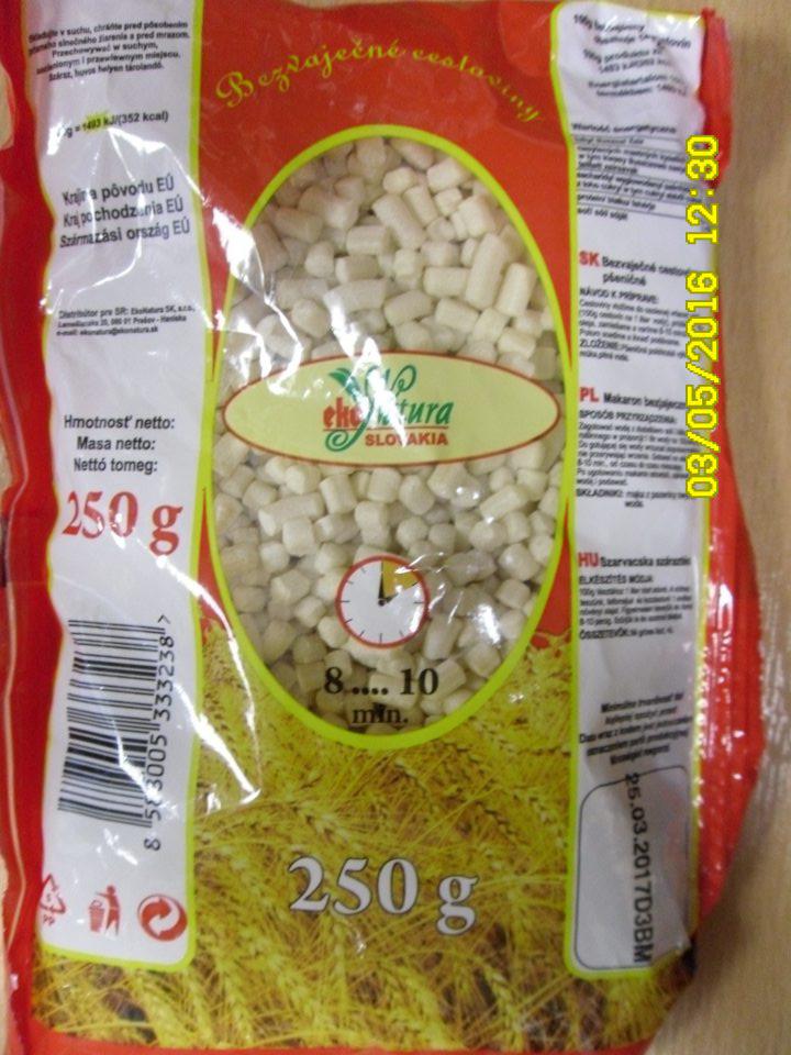 V predajni nedostatočne označený 1 druh potravinárskeho výrobku. V zložení neboli zvýraznené látky spôsobujúce alergie.