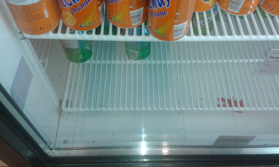 Znečistený chladiak