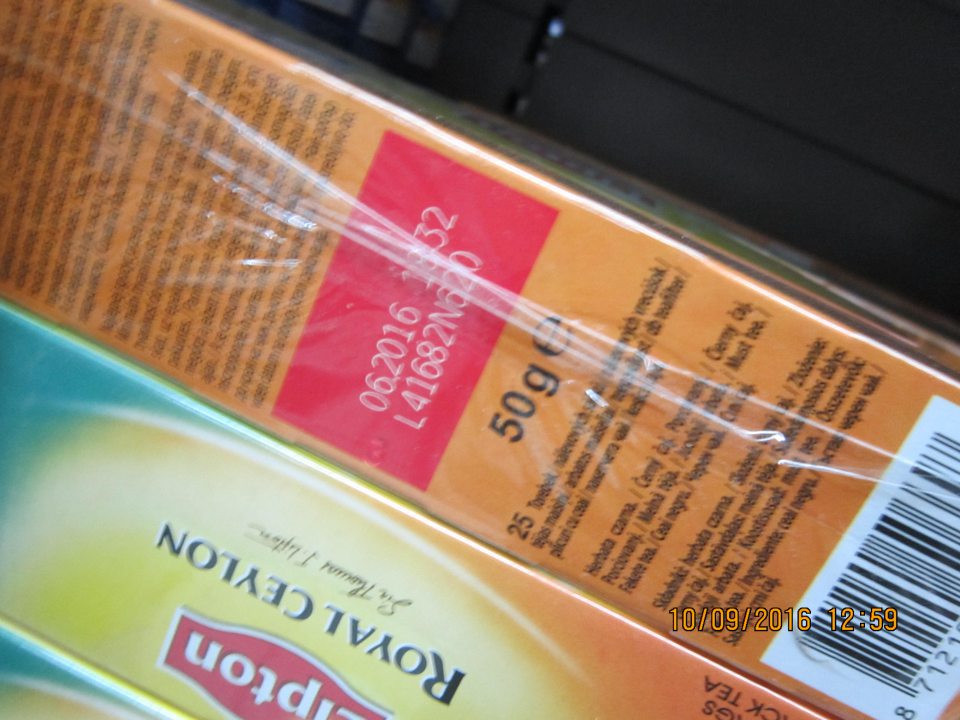 Predaj tovaru po uplynutí minimálnej trvanlivosti.