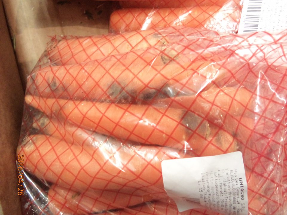 Predaj výrobku nevhodnej na ľudskú spotrebu pre výskyt hniloby.