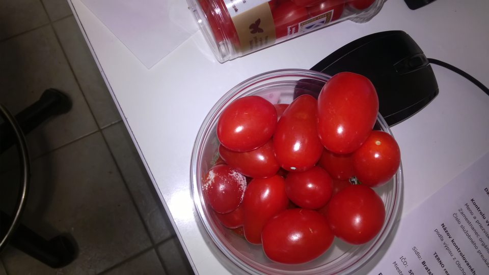 Predaj zeleniny nevhodnej na ľudskú spotrebu.