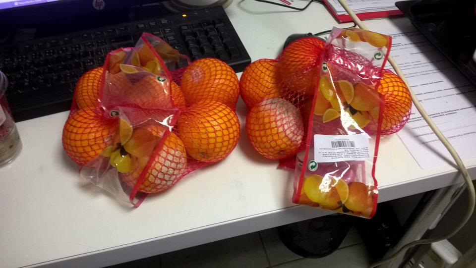 Predaj ovocia nevhodného na ľudskú spotrebu.