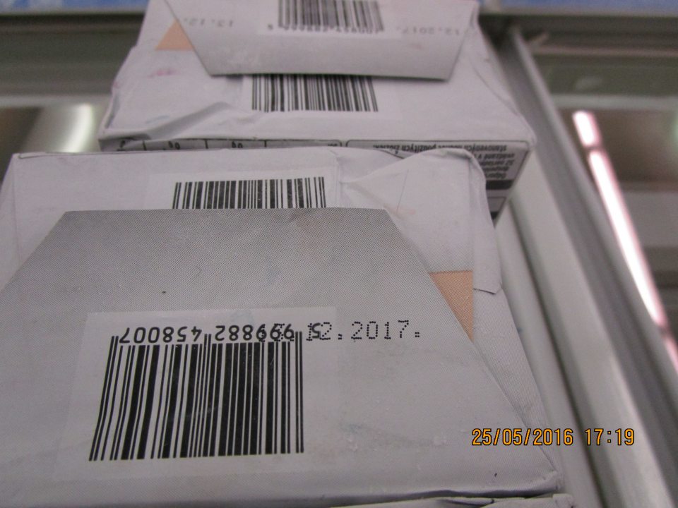 Predaj potraviny pričom dátum minimálnej trvanlivosti nie je jasne viditeľný a čitateľný pre spotrebiteľa.