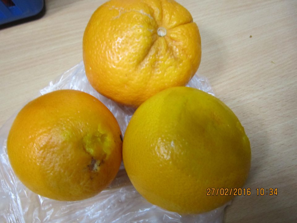 Predaj ovocia nevhodného na ľudskú spotrebu.