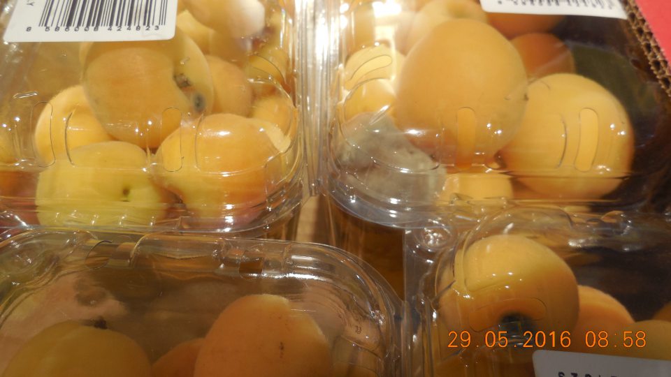 Predaj ovocia nevhodného na ľudskú spotrebu.