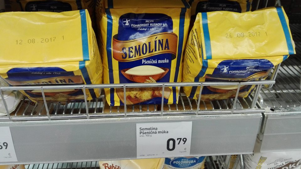 Výrobky ponúkané na predaj po uplynutí dátumu minimálnej trvanlivosti.