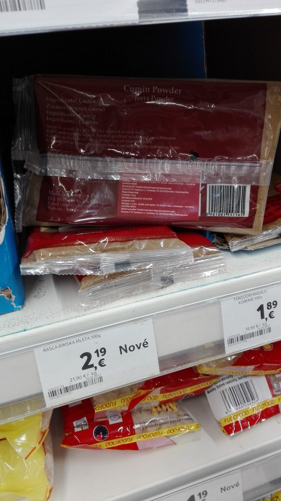 Dolepka v štátnom jazyku s nedostatočnou veľkosťou písma.