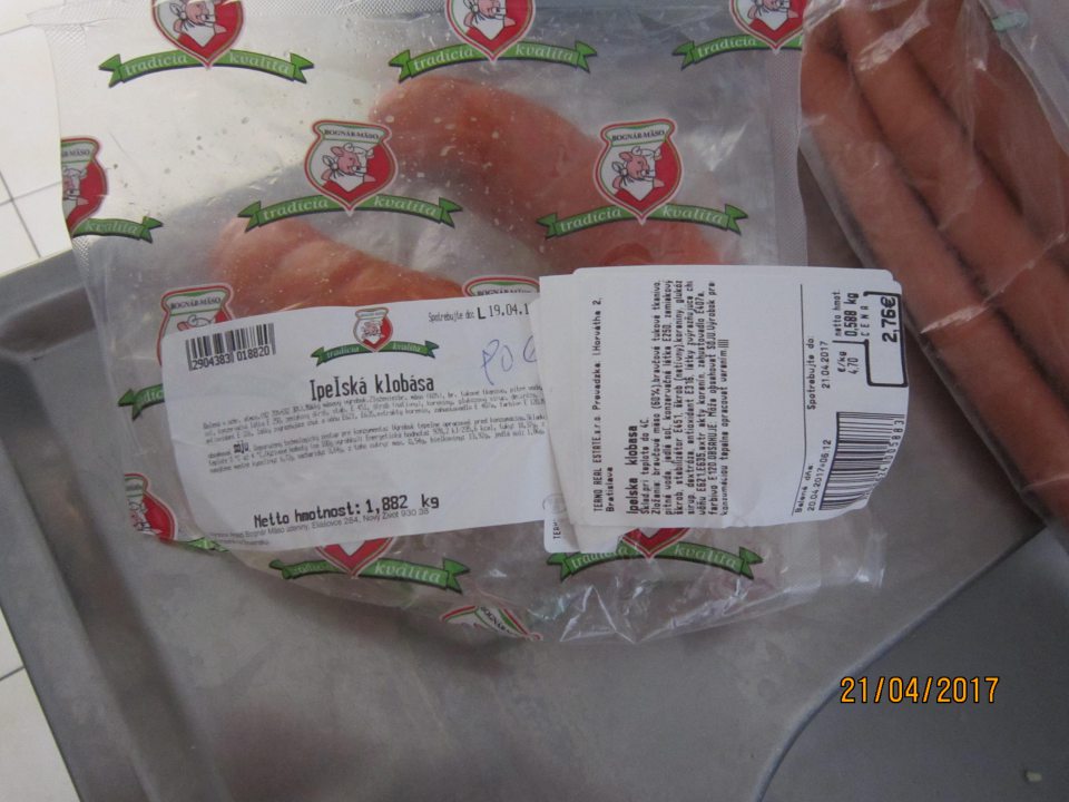 Predaj potraviny po uplynutí dátumu spotreby.