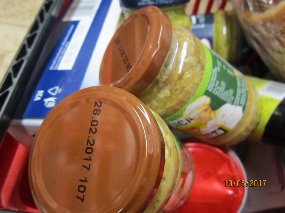 Predaj potravín po uplynutí DS/DMT