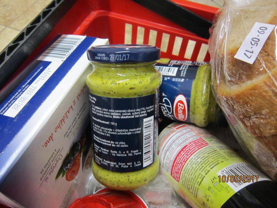 Predaj potravín po uplynutí DMT