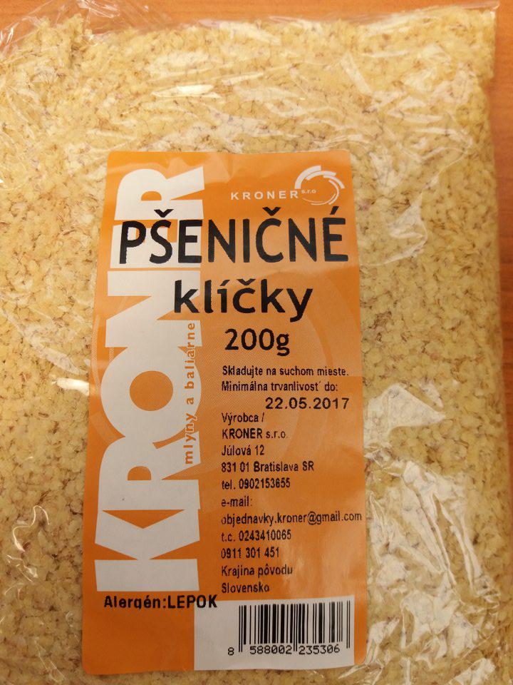 Predaj výrobku Pšeničné klíčky po uplynutí dátumu minimálnej trvanlivosti.