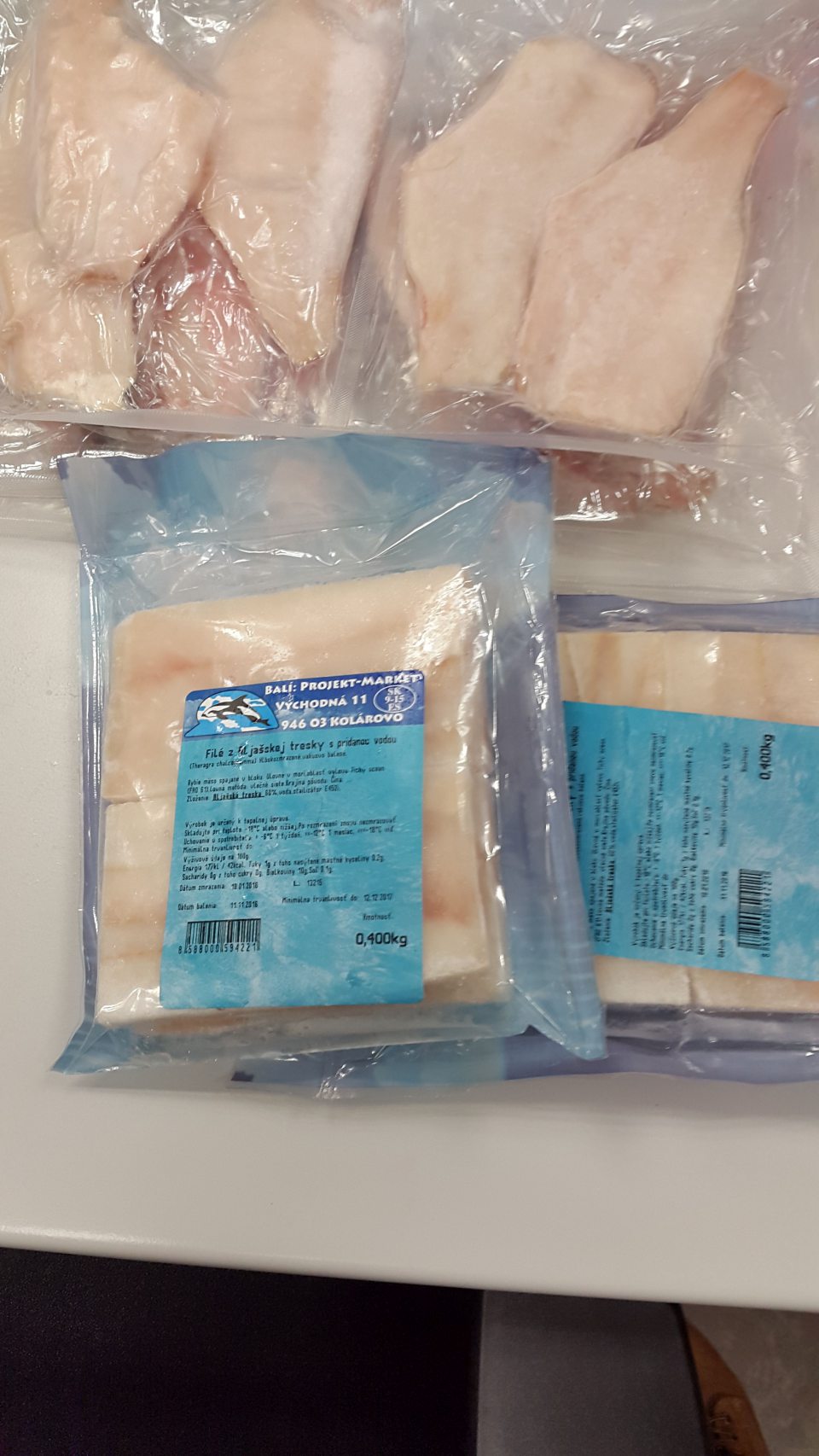 Predaj hlboko mrazených výrobkov s poškodeným vákuovým balením.