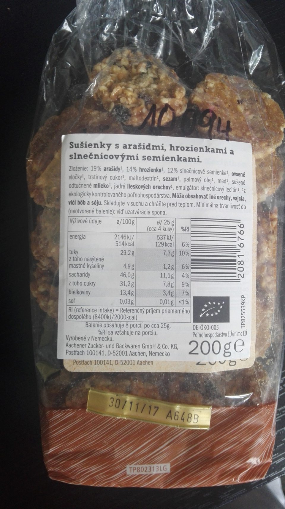 Predaj tovaru nevhodného na ľudskú spotrebu z dôvodu nevyhovujúceho vzhľadu.