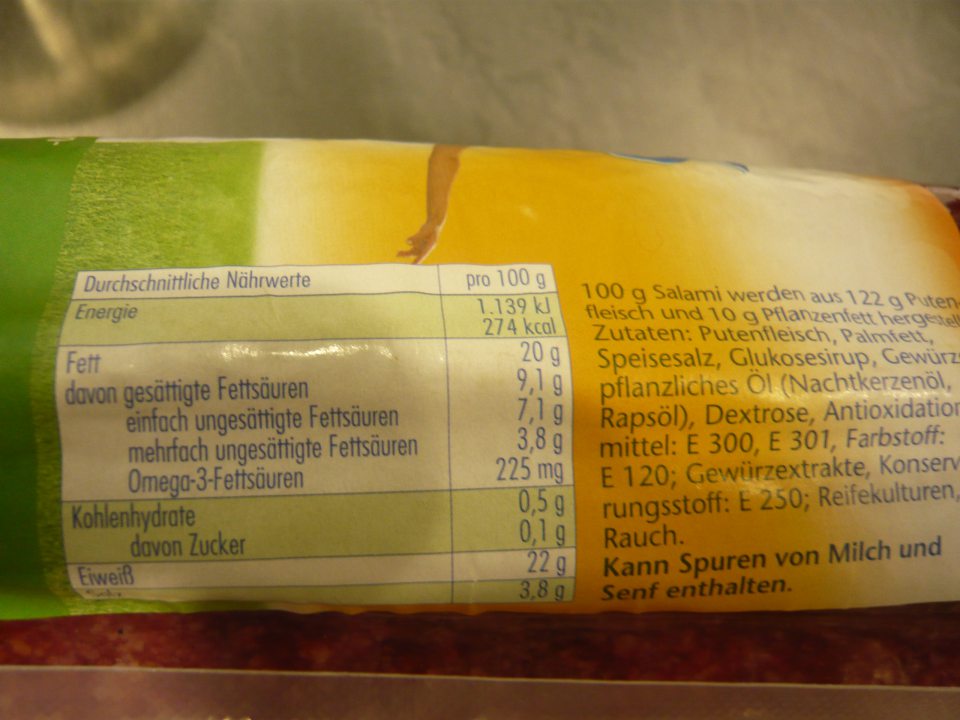 Nedostatočne označený 1 druh potravinárskeho výrobku, na etikete ktorého nebol údaj o výživovom tvrdení v štátnom jazyku