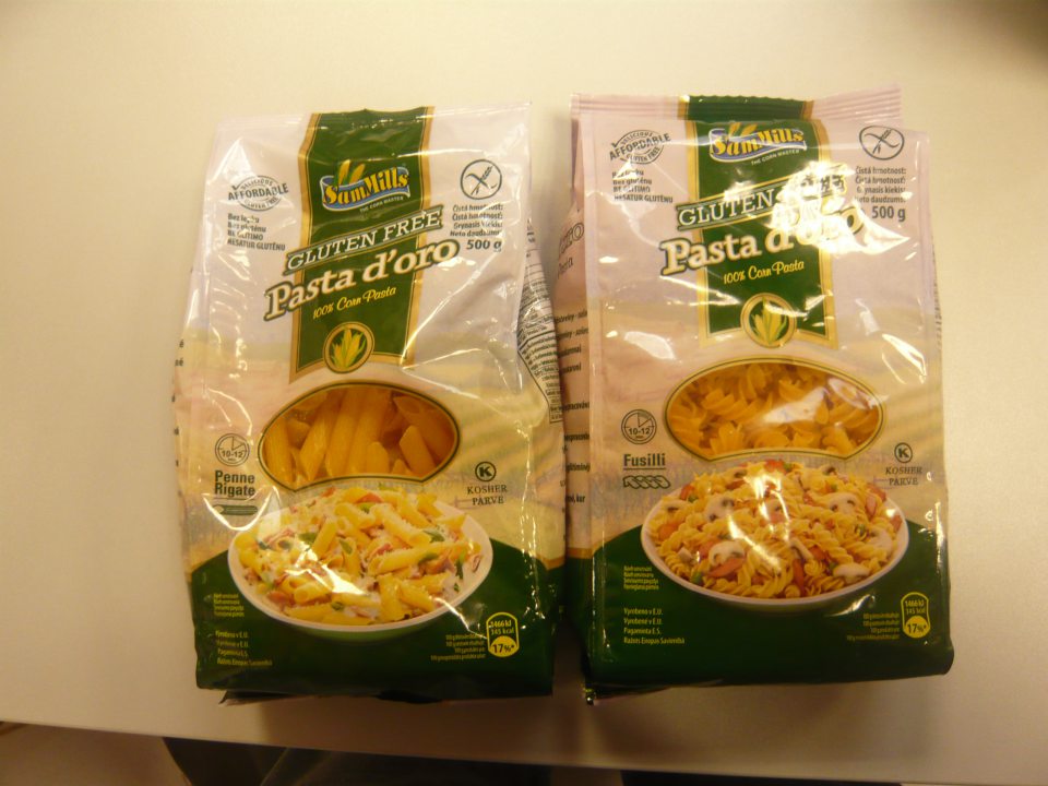 Nesprávne označené druhy potravinárskych výrobkov, u ktorých je spotrebiteľom prezentovaná informácia, že potravina má osobitné vlastnosti (bez gluténu), aj keď takéto vlastnosti majú všetky podobné potraviny.