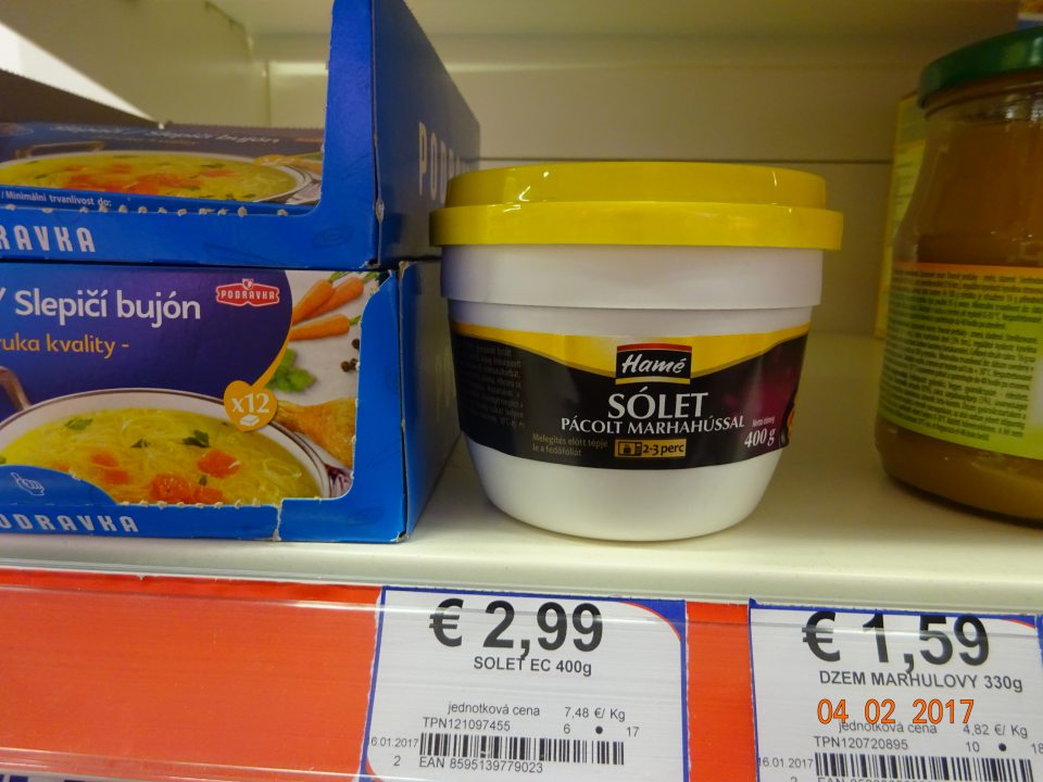 Predaj výrobku neoznačeného v kodifikovanej podobe štátneho jazyka. 