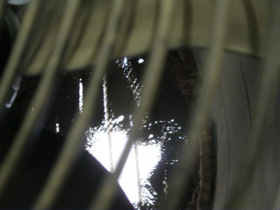 Znečistený ventilátor v skladovom/manipulačnom priestore