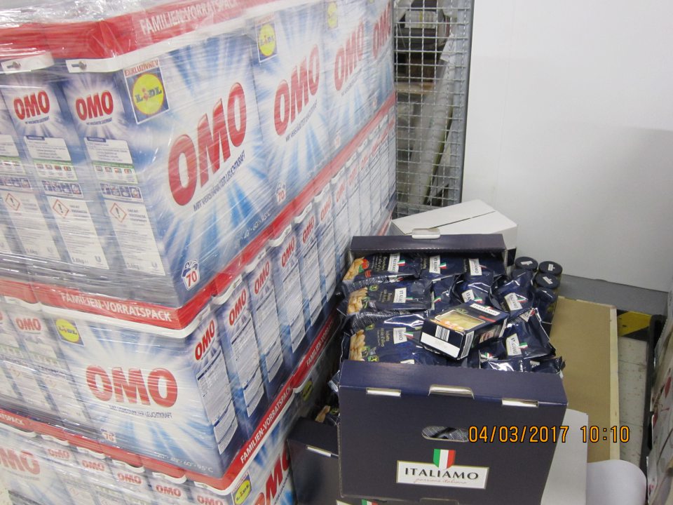 Spoločné skladovanie vzájomne nezlučiteľných výrobkov.