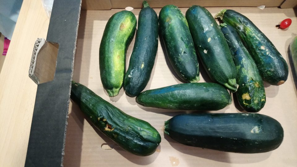 Predaj zeleniny nevhodnej na ľudskú spotrebu.