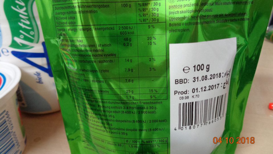 Predaj 2 druhov tovaru po DMT.