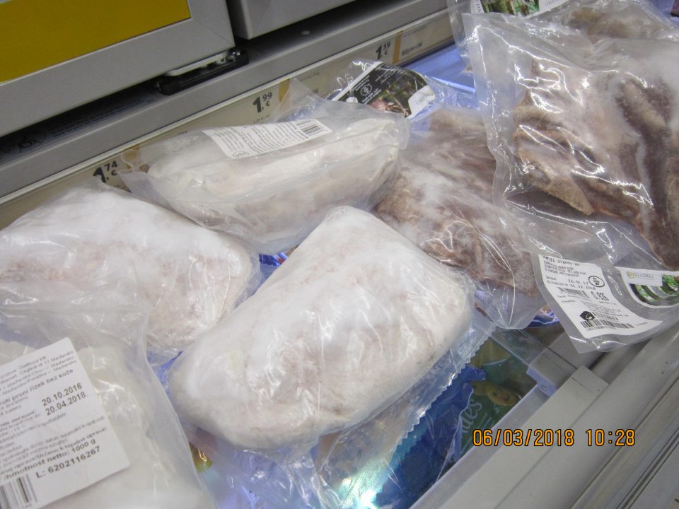 U 5 druhov výrobkov je poškodené vákuové balenie