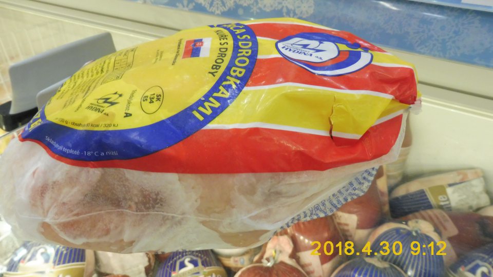 Predaj výrobku s poškodeným obalom.