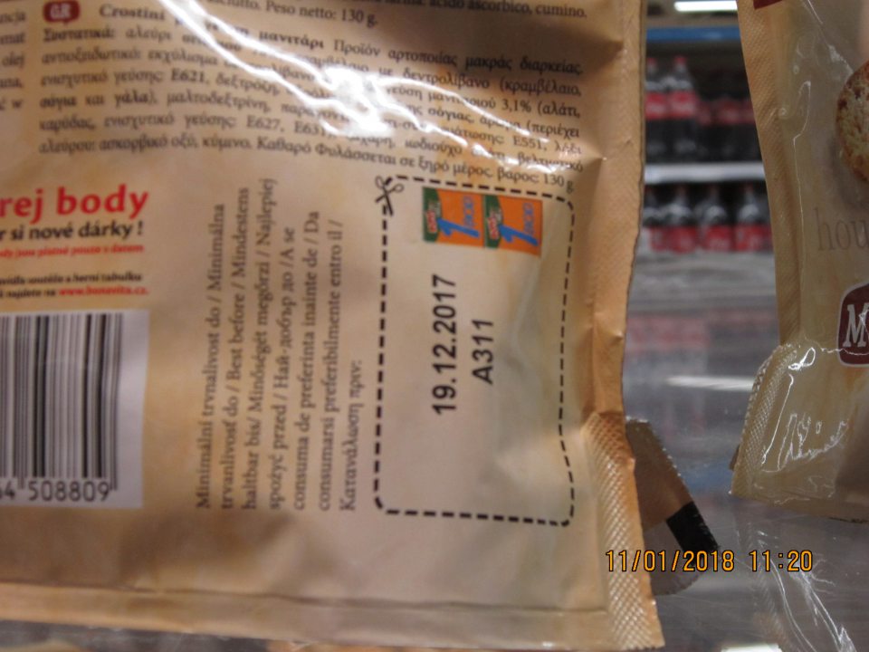 Potravina po skončení DMT.