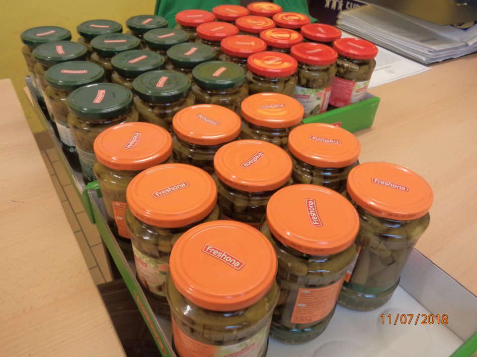 Predaj tovaru neoznačeného v slovenskom jazyku.