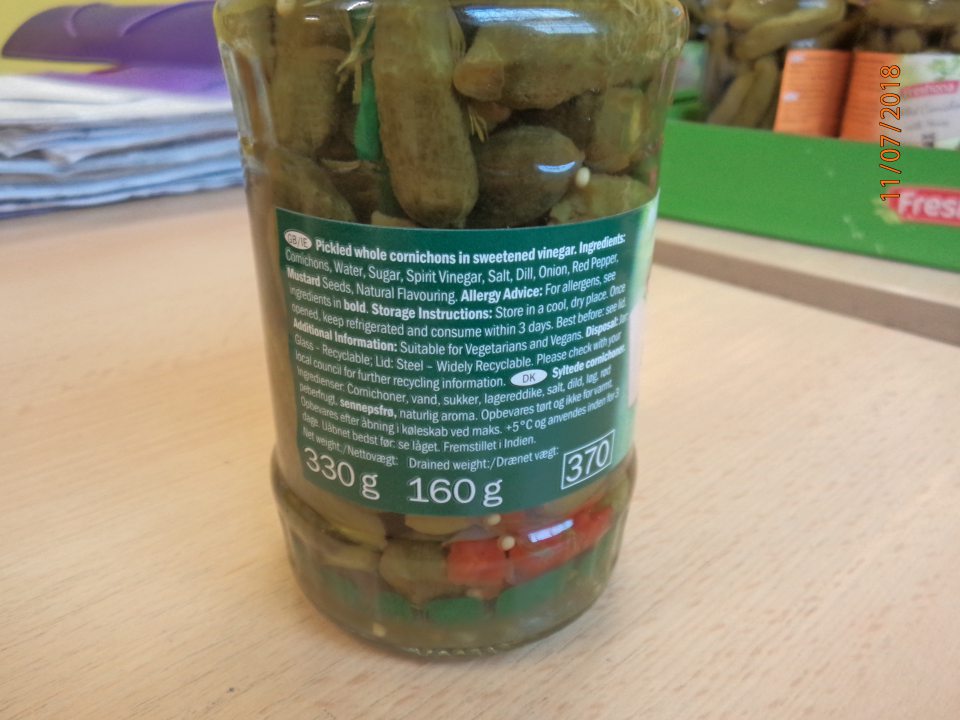 Predaj tovaru neoznačeného v slovenskom jazyku.