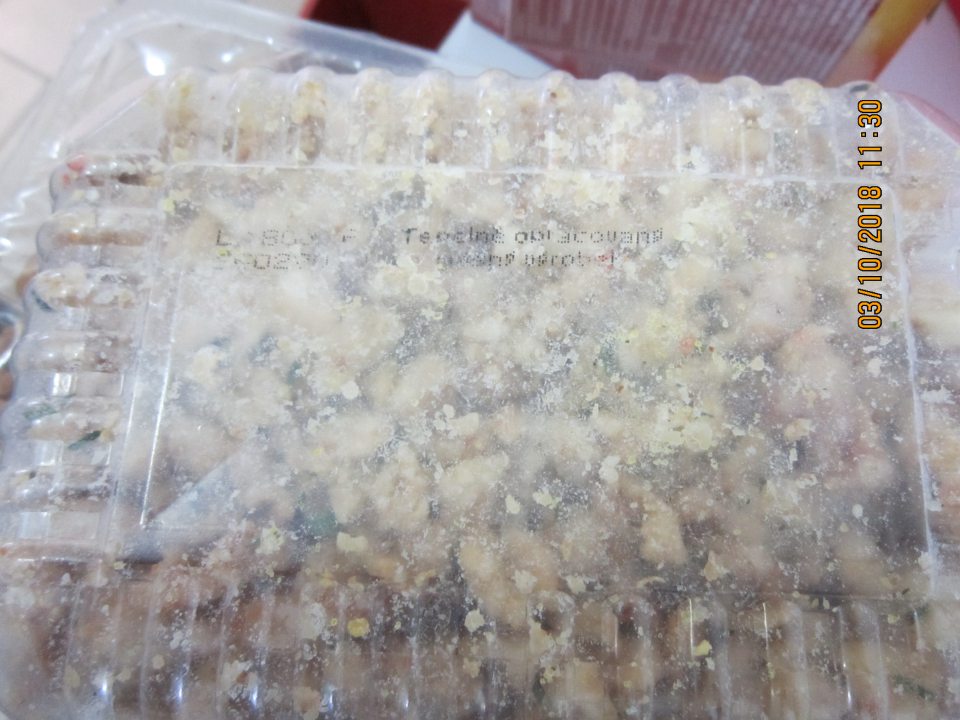 Nedostatočne viditeľné označenie dátumu trvanlivosti