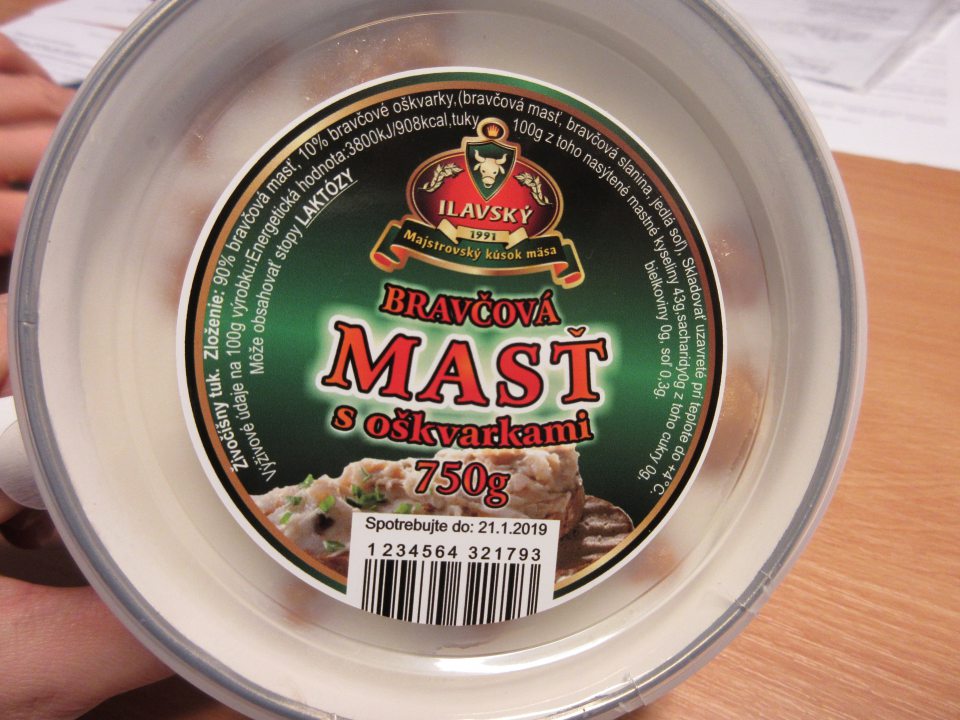 Na etikete mäsového výrobku nie je uvedená adresa PPP.