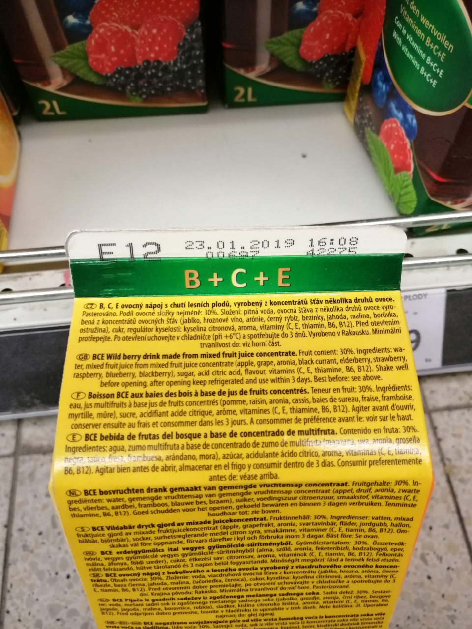 Výrobok ponúkaný na predaj po uplynutí dátumu minimálnej trvanlivosti.