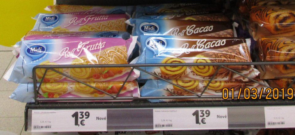 Výrobky nie sú označené v kodifikovanej podobe štátneho jazyka.