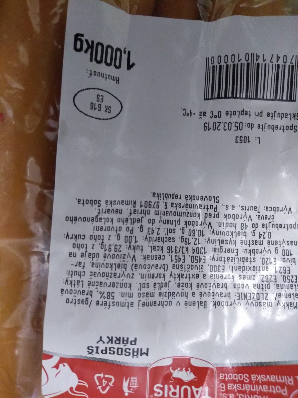 Predaj výrobkov po DS.