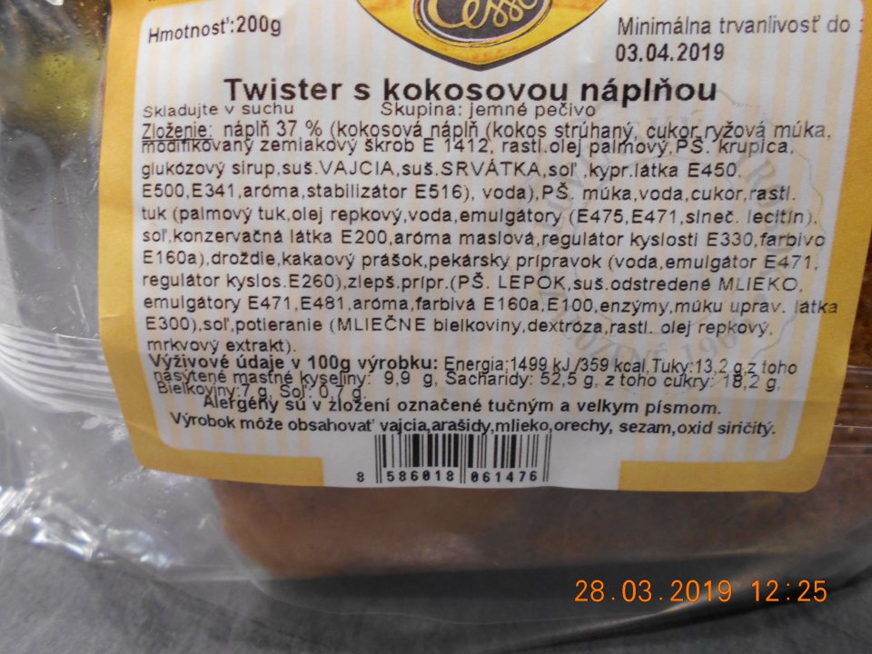 Zistené použitie skratiek v označení zložiek.