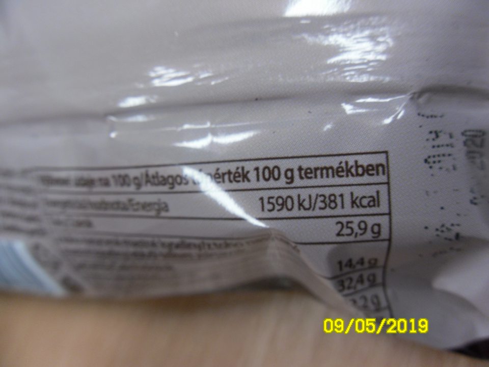 Zistený ťažko čitateľný, respektíve ľahko stierateľný údaj o dátume minimálnej trvanlivosti.