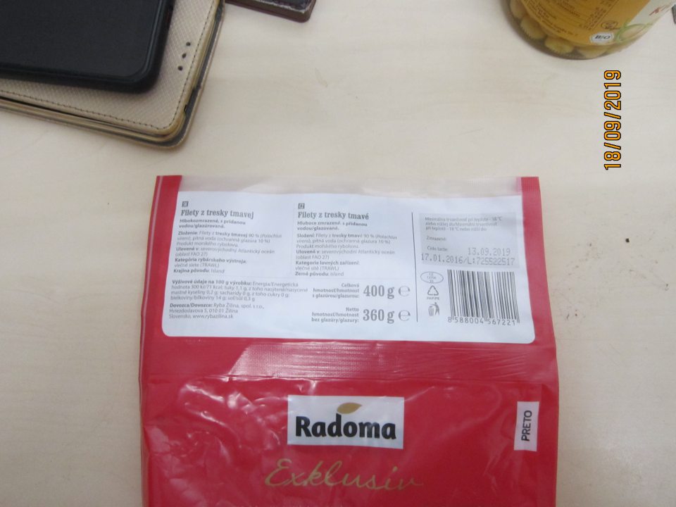  po dátume spotreby resp. dátume minimálnej trvanlivosti.