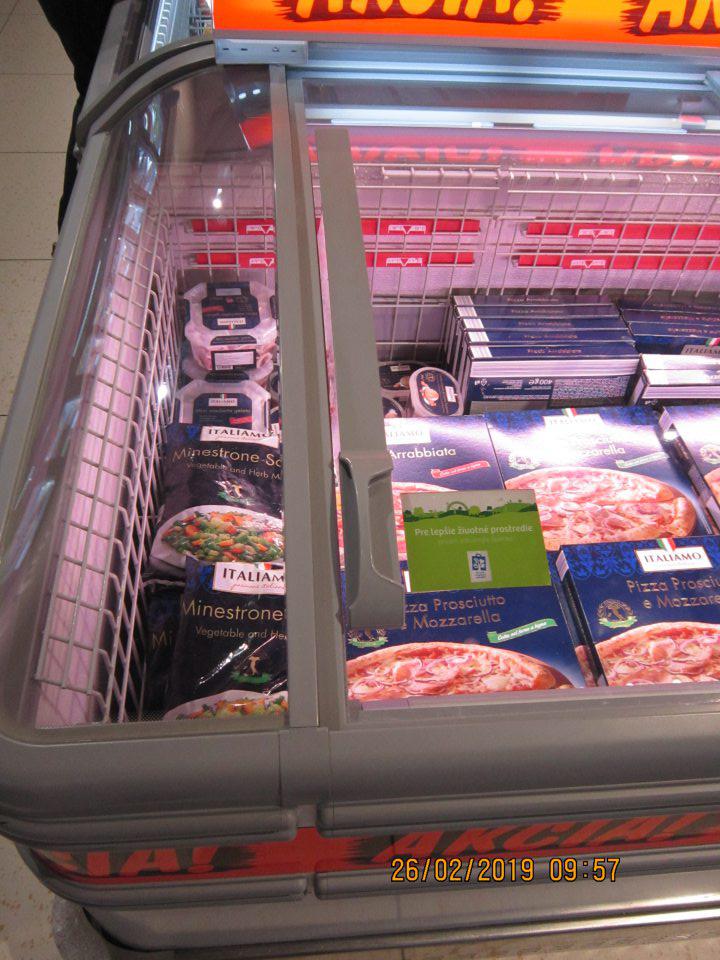 na predaj ponúkaný výrobok neoznačený v kodifikovanej podobe slovenského jazyka 