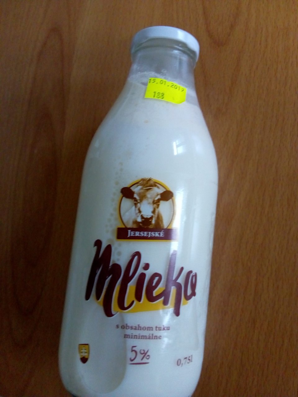 Jersejské mlieko - senzorické zmeny.