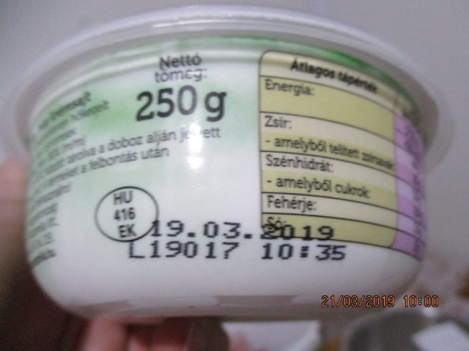 	Spoločné uskladnenie surovín po DMT s vyhovújucími surovinami v suchom sklade a v chladiacom boxe.