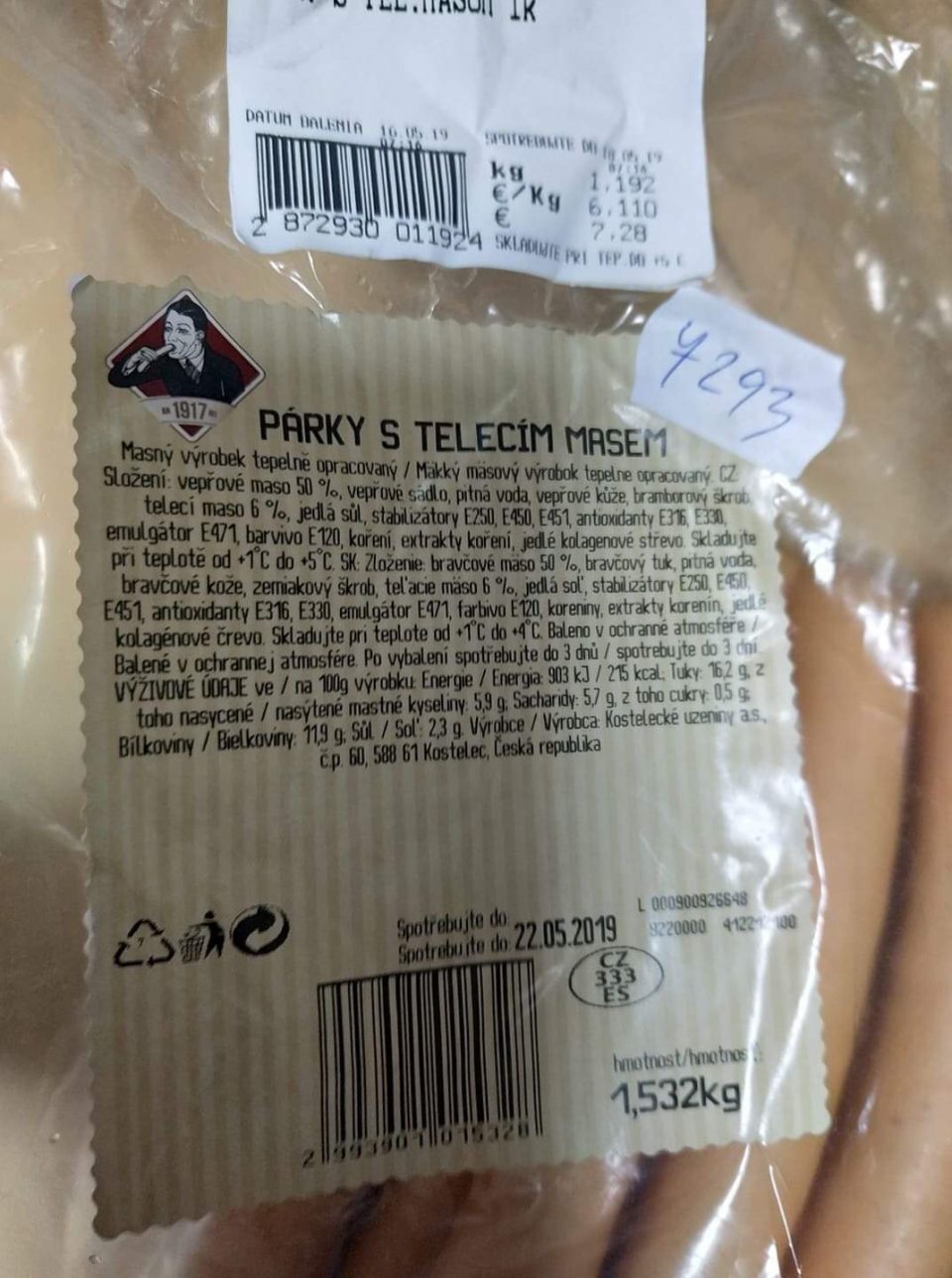 Potraviny po dátume spotreby.