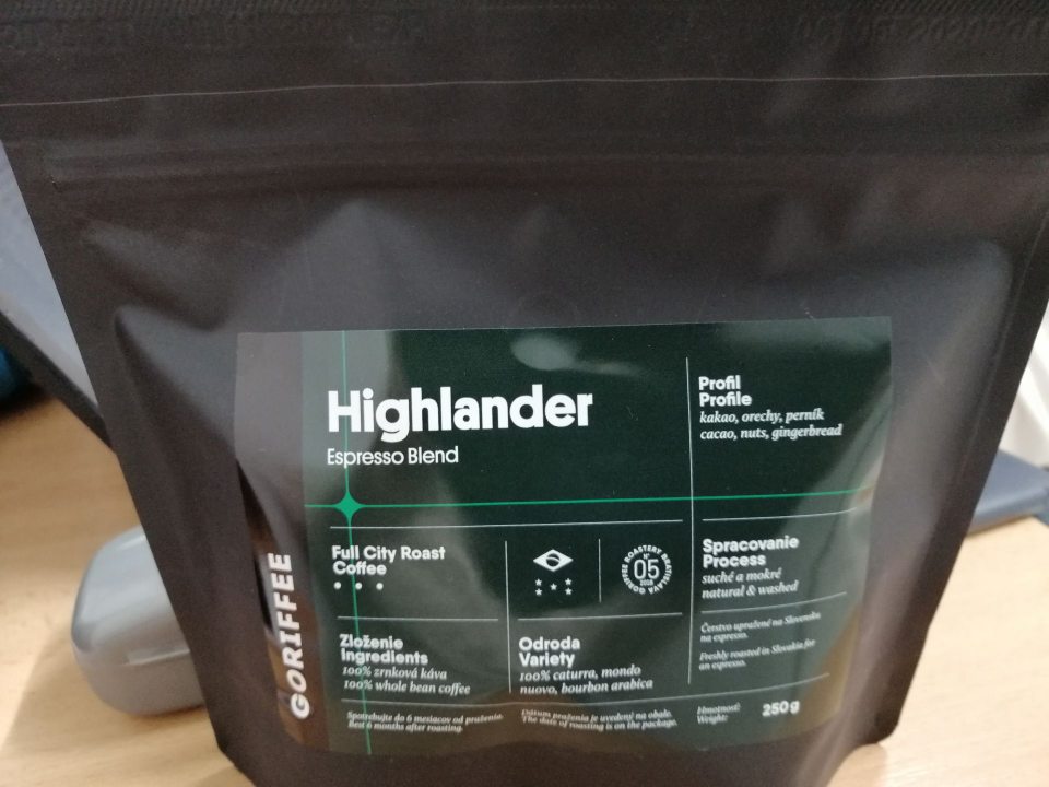 Nesprávne označená zrnková káva.