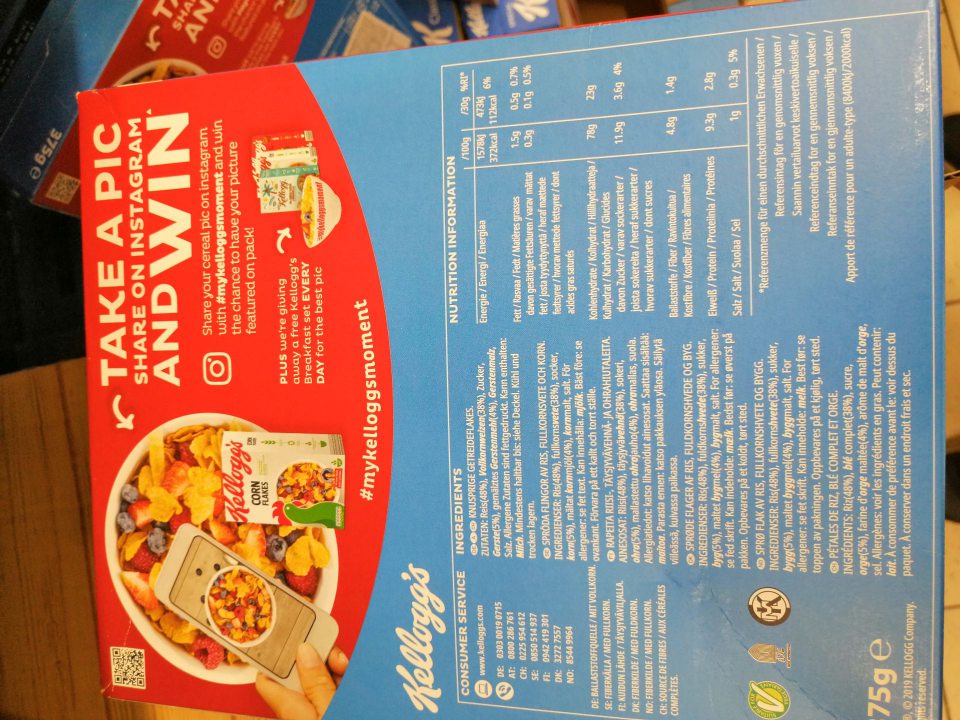 Výrobok bez označenia v slovenskom jazyku.