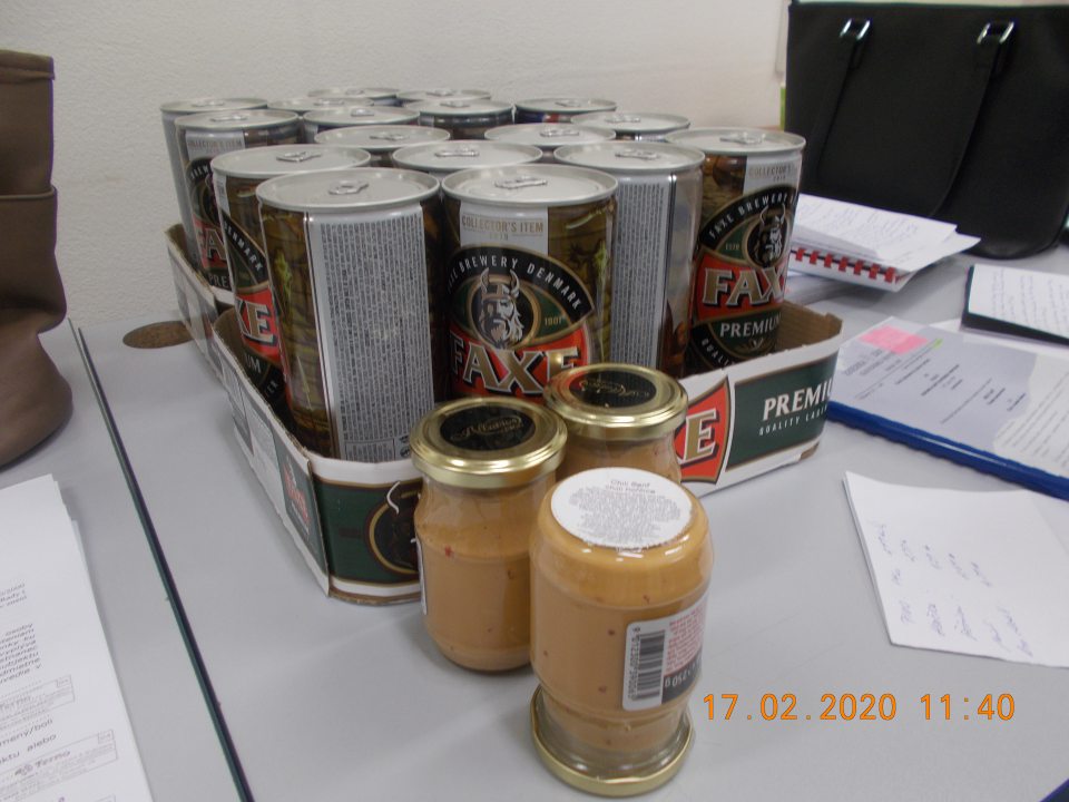 Tovaru nesprávne označený - v zložení neodlíšený alergén.