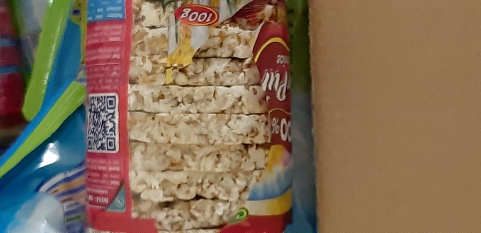 Tovar narušený hlodavcami.